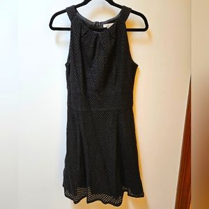 Black A-line Dress